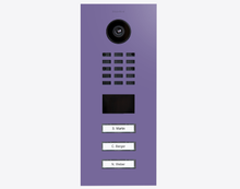 Doorbird D2103V, IP VIDEO DOOR STATION, RAL 4005, stainless steel, powder-coated, semi-gloss, Part# 423886049