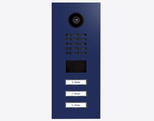 Doorbird D2103V, IP VIDEO DOOR STATION, RAL 5022, stainless steel, powder-coated, semi-gloss, Part# 423886124