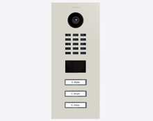 Doorbird D2103V, IP VIDEO DOOR STATION, RAL 9002, stainless steel, powder-coated, semi-gloss,  Part# 423886315