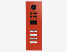 Doorbird D2104V, IP VIDEO DOOR STATION, RAL 2002, stainless steel, powder-coated, semi-gloss, Part# 423886483