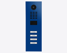 Doorbird D2104V, IP VIDEO DOOR STATION, RAL 5002, stainless steel, powder-coated, semi-gloss, Part# 423886582