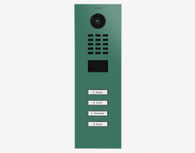 Doorbird D2104V, IP VIDEO DOOR STATION, RAL 6000, stainless steel, powder-coated, semi-gloss, Part# 423886643