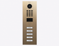 Doorbird D2105V, IP VIDEO DOOR STATION, Real burnished brass, Part# 423887404
