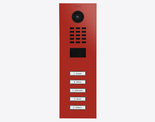 Doorbird D2105V, IP VIDEO DOOR STATION, RAL 3000, stainless steel, powder-coated, semi-gloss, Part# 423887527