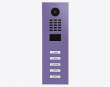 Doorbird D2105V, IP VIDEO DOOR STATION, RAL 4005, stainless steel, powder-coated, semi-gloss, Part# 423887572