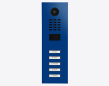 Doorbird D2105V, IP VIDEO DOOR STATION, RAL 5002, stainless steel, powder-coated, semi-gloss, Part# 423887602