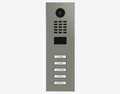 Doorbird D2105V, IP VIDEO DOOR STATION, RAL 7023, stainless steel, powder-coated, semi-gloss, Part# 423887763