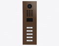 Doorbird D2105V, IP VIDEO DOOR STATION, RAL 8028, stainless steel, powder-coated, semi-gloss, Part# 423887831