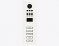 Doorbird D2105V, IP VIDEO DOOR STATION, RAL 9016, stainless steel, powder-coated, semi-gloss, Part# 423887886