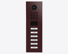 Doorbird D2106V, IP VIDEO DOOR STATION, RAL 3007, stainless steel, powder-coated, semi-gloss, Part# 423887022