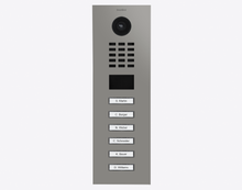 Doorbird D2106V, IP VIDEO DOOR STATION, RAL 9007, stainless steel, powder-coated, semi-gloss, Part# 423887350