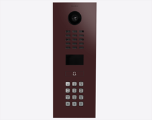 Doorbird D2101KV, IP VIDEO DOOR STATION, RAL 3007, stainless steel, powder-coated, semi-gloss, Part# 423884472