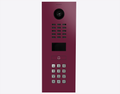 Doorbird D2101KV, IP VIDEO DOOR STATION, RAL 4004, stainless steel, powder-coated, semi-gloss, Part# 423884502