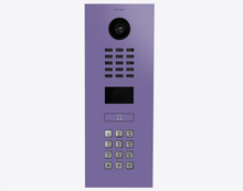 Doorbird D2101KV, IP VIDEO DOOR STATION, RAL 4005, stainless steel, powder-coated, semi-gloss, Part# 423884519