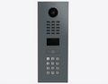 Doorbird D2101KV, IP VIDEO DOOR STATION, RAL 7011, stainless steel, powder-coated, semi-gloss, Part# 423884687