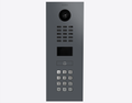 Doorbird D2101KV, IP VIDEO DOOR STATION, RAL 7015, stainless steel, powder-coated, semi-gloss, Part# 423884694