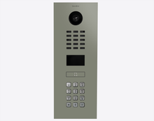 Doorbird D2101KV, IP VIDEO DOOR STATION, RAL 7033, stainless steel, powder-coated, semi-gloss, Part# 423884717