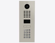 Doorbird D2101KV, IP VIDEO DOOR STATION, RAL 7044, stainless steel, powder-coated, semi-gloss, Part# 423884724