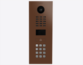 Doorbird D2101KV, IP VIDEO DOOR STATION, RAL 8011, stainless steel, powder-coated, semi-gloss, Part# 423884748