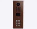 Doorbird D2101KV, IP VIDEO DOOR STATION, RAL 8016, stainless steel, powder-coated, semi-gloss, Part# 423884755