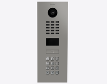 Doorbird D2101KV, IP VIDEO DOOR STATION, RAL 9007, stainless steel, powder-coated, semi-gloss, Part# 423884809