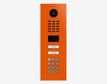 Doorbird D2102KV, IP VIDEO DOOR STATION, RAL 2004, stainless steel, powder-coated, semi-gloss,  Part# 423891203