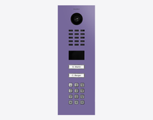 Doorbird D2102KV, IP VIDEO DOOR STATION, RAL 4005, stainless steel, powder-coated, semi-gloss, Part# 423891265