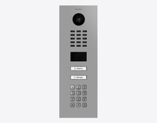 Doorbird D2102KV, IP VIDEO DOOR STATION, RAL 7004, stainless steel, powder-coated, semi-gloss, Part# 423891418