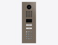 Doorbird D2102KV, IP VIDEO DOOR STATION, RAL 7006, stainless steel, powder-coated, semi-gloss, Part# 423891425