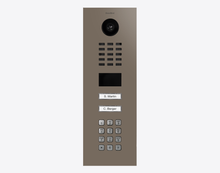 Doorbird D2102KV, IP VIDEO DOOR STATION, RAL 7006, stainless steel, powder-coated, semi-gloss, Part# 423891425