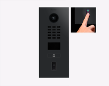 Doorbird D2101FV-FP50, FINGERPRINT 50 IP VIDEO DOOR STATION, Graphite black (Raven Polar), powder-coated, semi-gloss, Part# 423874428