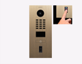 Doorbird D2101FV-FP50, FINGERPRINT 50 IP VIDEO DOOR STATION, Real burnished brass, Part# 423896154