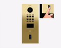 Doorbird D2101FV-FP50, FINGERPRINT 50 IP VIDEO DOOR STATION, Brass-finish as PVD coating, stainless steel V4A, high-gloss polished, Part# 423896161