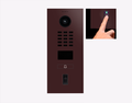 Doorbird D2101FV-FP50, FINGERPRINT 50 IP VIDEO DOOR STATION, RAL 3007, stainless steel, powder-coated, semi-gloss, Part# 423896284