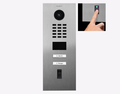 DoorBird D2102FV-FP50, IP Video Door Station, Fingerprint 50, stainless steel V2A, brushed, 2 call buttons, , Part# 423872530