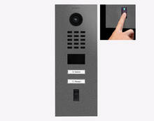 Doorbird D2102FV-FP50, FINGERPRINT 50 IP VIDEO DOOR STATION, DB 703, stainless steel, powder-coated, semi-gloss, Part# 423872578