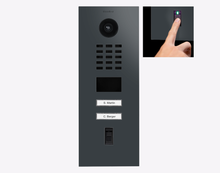 Doorbird D2102FV-FP50, FINGERPRINT 50 IP VIDEO DOOR STATION, RAL 7016, stainless steel, powder-coated, semi-gloss, Part# 423872585