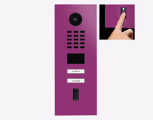 Doorbird D2102FV-FP50,  FINGERPRINT 50 IP VIDEO DOOR STATION, RAL 4006, stainless steel, powder-coated, semi-gloss, Part# 423896840