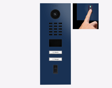 Doorbird D2102FV-FP50, FINGERPRINT 50 IP VIDEO DOOR STATION, RAL 5013, stainless steel, powder-coated, semi-gloss, Part# 423896895