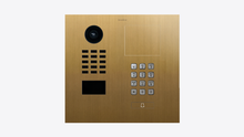 Doorbird D2101KH, IP VIDEO DOOR STATION, Gold-finish as PVD coating, stainless steel, brushed, Part# 423883826