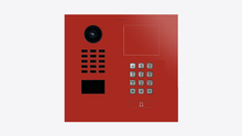 Doorbird D2101KH, IP VIDEO DOOR STATION, RAL 3000, stainless steel, powder-coated, semi-gloss, Part# 423883956