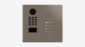 Doorbird D2101KH, IP VIDEO DOOR STATION, RAL 7006, stainless steel, powder-coated, semi-gloss, Part# 423884168