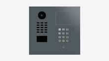 Doorbird D2101KH, IP VIDEO DOOR STATION, RAL 7011, stainless steel, powder-coated, semi-gloss, Part# 423884175