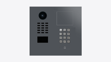 Doorbird D2101KH, IP VIDEO DOOR STATION, RAL 7015, stainless steel, powder-coated, semi-gloss, Part# 423884182