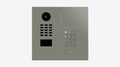 Doorbird D2101KH, IP VIDEO DOOR STATION, RAL 7023, stainless steel, powder-coated, semi-gloss, Part# 423884199