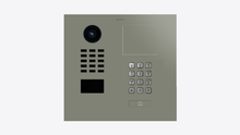 Doorbird D2101KH, IP VIDEO DOOR STATION, RAL 7033, stainless steel, powder-coated, semi-gloss, Part# 423884205