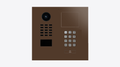 Doorbird D2101KH, IP VIDEO DOOR STATION, RAL 8028, stainless steel, powder-coated, semi-gloss, Part# 423884267