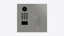 Doorbird D2101KH, IP VIDEO DOOR STATION, RAL 9007, stainless steel, powder-coated, semi-gloss, Part# 423884298