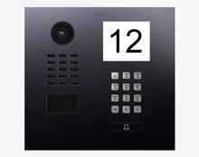 Doorbird D2101IKH, IP VIDEO DOOR STATION, Titanium-finish as PVD coating, stainless steel V4A, high-gloss polished, Part# 423883352