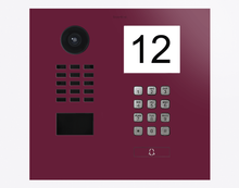 Doorbird D2101IKH, IP VIDEO DOOR STATION, RAL 4004, stainless steel, powder-coated, semi-gloss, Part# 423883482